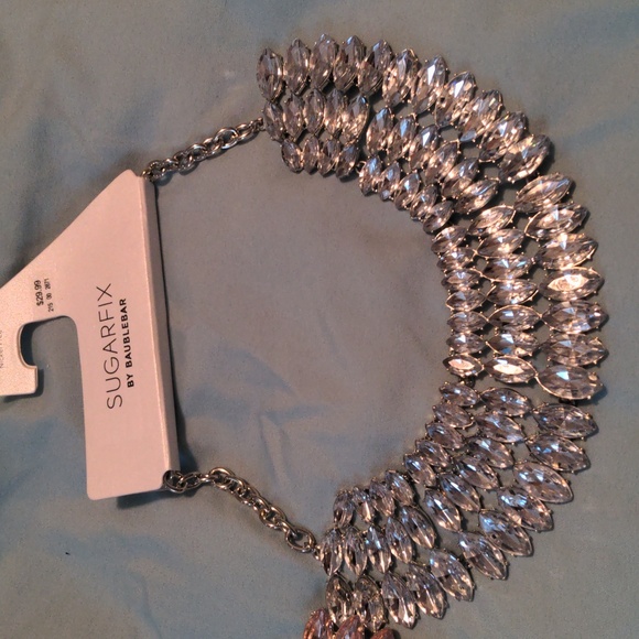 Sugarfix by Baublebar Silver Necklace NWT - Picture 1 of 3